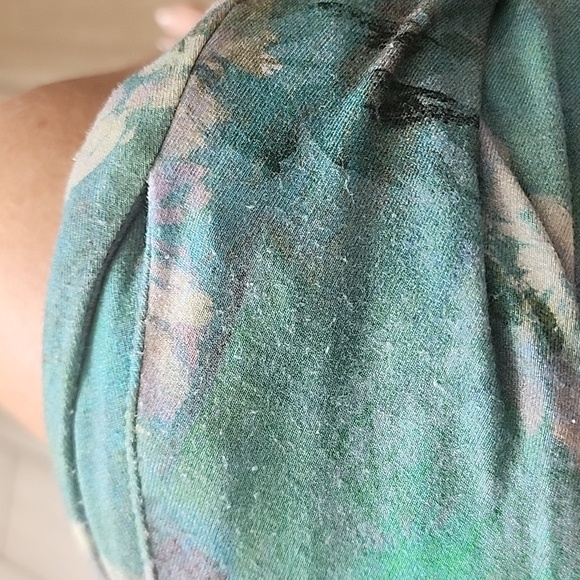 Spring floor length artistic dress - Picture 7 of 9